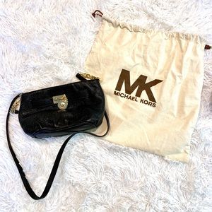 Michael Kors cross body leather purse